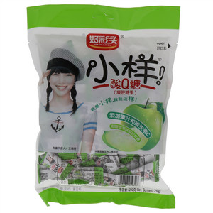 好彩头小样苹果味酸Q糖