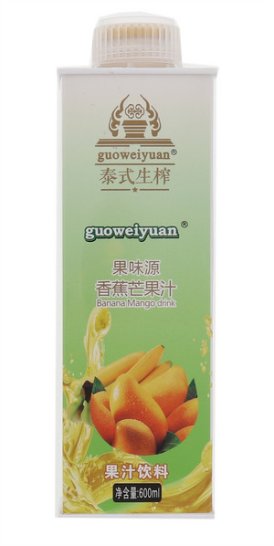 泰式生榨香蕉芒果汁600ml