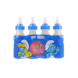 悠小君蓝精灵原味低糖乳酸菌饮品