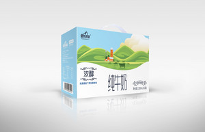 皇氏乳业浓醇纯牛奶 