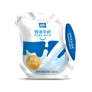 山花特浓牛奶