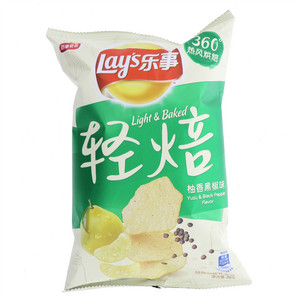 乐事轻焙柚香黑椒70克*27包