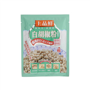 上品鲜白胡椒粉30克