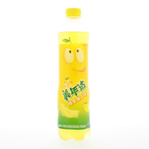 美年达蜂蜜柚子味汽水