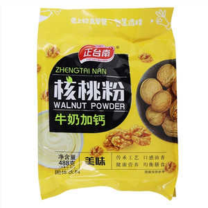 正台南牛奶加钙核桃粉