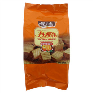 曼士卡香橙味威化饼干