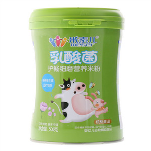 米素儿核桃淮山乳酸菌护畅细磨营养米粉