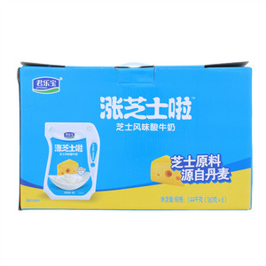 君乐宝涨芝士啦芝士风味酸牛奶