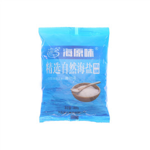 海湾海原味精选自然海盐加碘