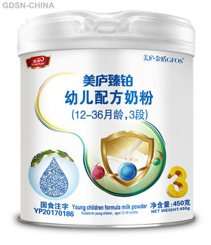 美庐金盾GFOS幼儿配方奶粉