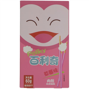 顶丰百利奇草莓味装饰饼干