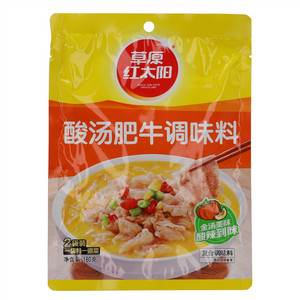 草原红太阳酸汤肥牛调味料