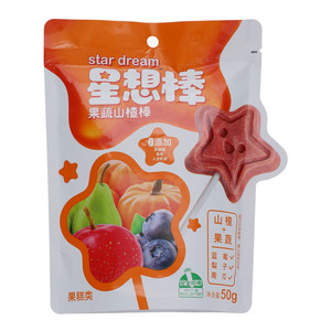 星想棒蓝莓+梨+南瓜果蔬山楂棒