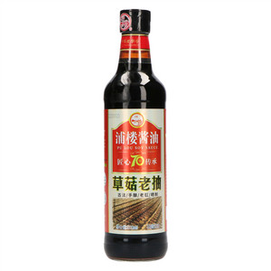 浦楼草菇老抽酿造酱油