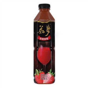 茹梦草莓口味果肉饮料