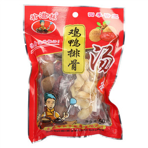 补滋林鸡鸭排骨汤料