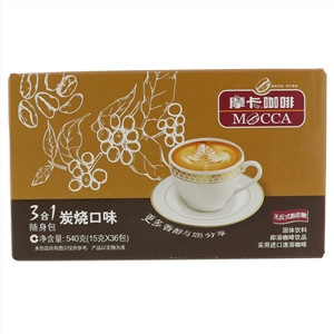 摩卡咖啡炭烧口味3合1随身包