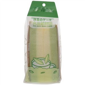 沥发抹茶味大三板蛋糕