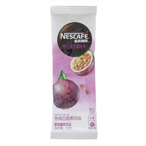 雀巢咖啡热情百香果风味即溶咖啡饮品