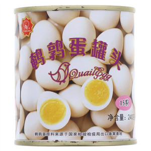 日食鹌鹑蛋罐头
