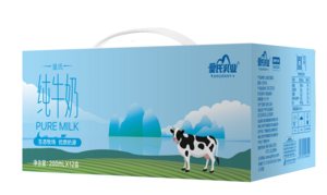 皇氏乳业皇氏纯牛奶