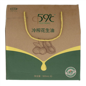 花生天地59度冷榨花生油