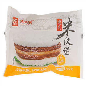 乐肴居台式风味卤肉米汉堡
