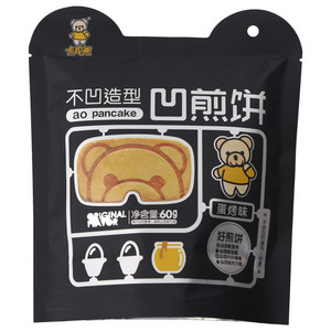 卡宾熊不凹造型蛋烤味凹煎饼
