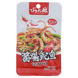巧大娘酱爆鱿鱼（香辣味）