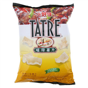 Oishi上好佳无烧烤口味嗲得薯片