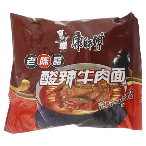 康师傅老陈醋酸辣牛肉面