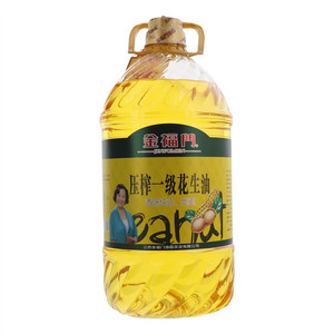 金福门压榨一级花生油