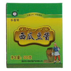 小苍娃西瓜豆酱