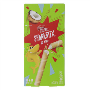 Nestle雀巢脆脆鲨鲨可棒椰子味注心饼干