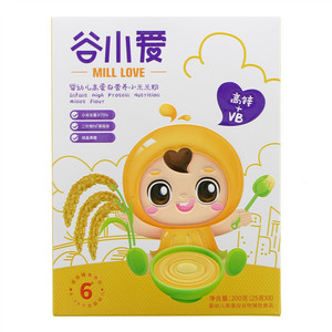 谷小爱婴幼儿高蛋白营养小米米粉高钙+VB