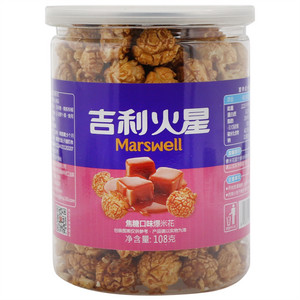 吉利火星焦糖口味爆米花108克