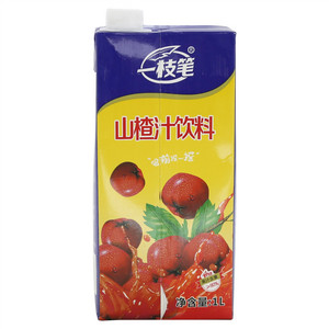 一枝笔山楂汁饮料