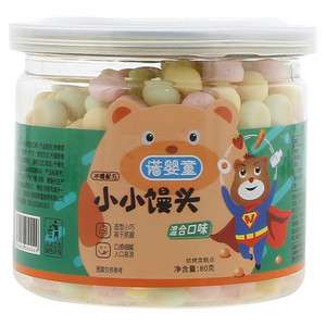 诺婴童混合口味小小馒头