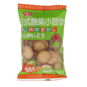 江顺蔬菜小圆饼（海盐味）