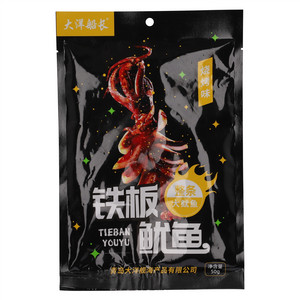 大洋船长烧烤味铁板鱿鱼