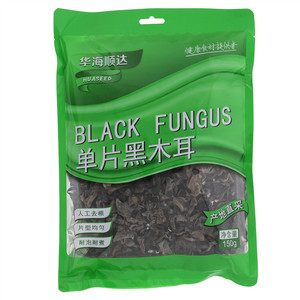 华海顺达HUASEED单片黑木耳