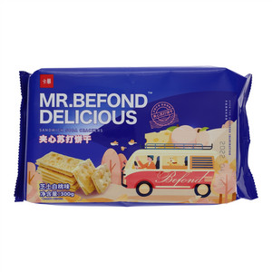 卡慕芝士白桃味夹心苏打饼干