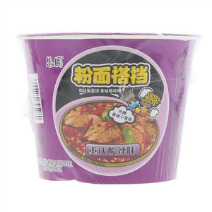 思圆粉面搭档重庆酸辣味