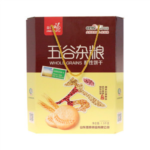 雪婷金口福酥性饼干（五谷杂粮饼干）