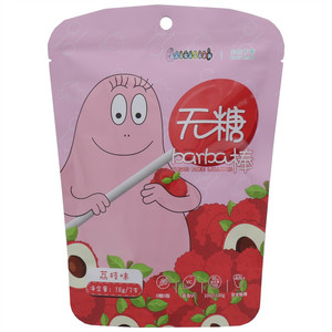 BIOSCANDY贝欧甘蒂荔枝味无糖barba棒