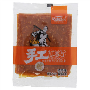 农家蔬记桔子味手工红薯片