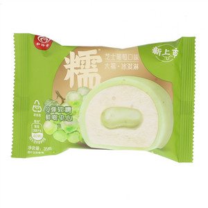 和路雪芝士葡萄口味大福冰淇淋
