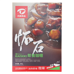 天鹏食品原味怀石牛肉即食咖喱