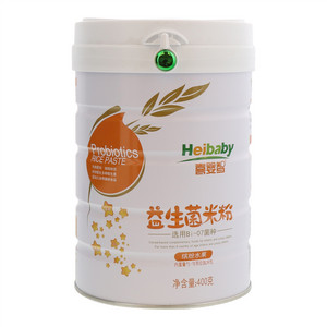 喜婴智缤纷水果配方益生菌米粉