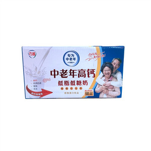 巧越中老年高钙低脂低糖核桃花生奶